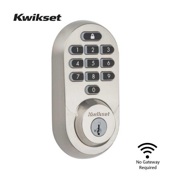 Kwikset Halo 938 WiFi Smart Lock – Electronic Deadbolt, Satin Nickel - Image 3